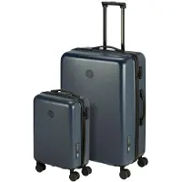 Princess Traveller PT-01 Evo - Kofferset 2 Delig - Phantom Blue - 35L Handbagage Koffer - 98L Reiskoffer - Lichtgewicht