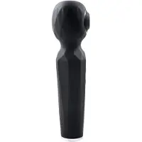 Evolved Novelties Evolved - Rainbow Sucker Wand Vibrator - Zwart