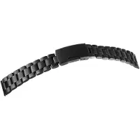 Engelhard Engelhardt Engelhardt heren vervangende horlogeband Edelstahl, zwart, maat 18 - 26 mm, duurzaam