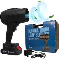 BluMill Turbo Bladblazer - Accu Bladblazer - Draadloos - 18,5V 2,0Ah - Incl. Accu en Oplader - Lichtgewicht