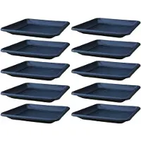 Prosperplast Terra Collection 41x41x5.5 Cm Za4985 Flowerpot Base Zilver