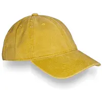 Result Pure Cotton Vintage Cap RH092 - Vintage Mustard - One size