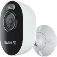 Reolink Lumus Pro - 4K WiFi 6 Plug-in Buitencamera - Slimme Personen-/Voertuig-/Dierdetectie - Spotlicht Kleuren Nachtzicht - 24/7 Opname - Geen Abonnementskosten - Weerbestendig