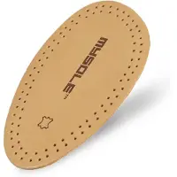 Mysole Basic Casual 1/2 voorvoetzool – Geschikt voor hakken en normale schoenen, van leer – De Basic Casual 1/2 is een halve leren zool voor de voorvoet – 35/36