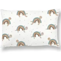 Famanu – Kussensloop 40 x 60 cm van Oeko-Tex katoen, ideaal voor baby's en peuters, zacht en comfortabel