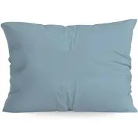 Zelesta Pure Uni Katoen Kussensloop Set van 2 - Pastelblauw 80x80cm