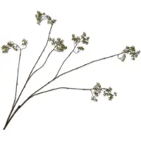 Silk-ka - Kunsttak - spirea - groen - H125 cm