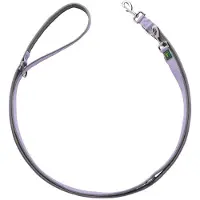 Hunter Trainingslijn Neopren Lavendel&Grijs - Hondenriem - 200x1.5 cm