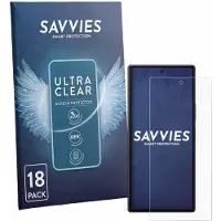 Savvies - Screenprotector voor Samsung Galaxy Z Fold 8 Ultra - Folie Beschermfolie transparant 18 Stuks