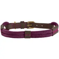 Hunter T-Leash Malia - Hondenriem - 200x1 cm Wijnrood Donkerbruin