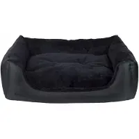Amiplay Hondenbedbank Aspen M - Zwart 68x56 cm
