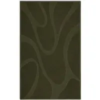 Funnies Strandlaken XXL 100x200 cm - Waves Forest - 500 gram/m2 Dik - Strandhanddoek Volwassenen - Sneldrogend en Zacht Katoen - Luxe Badlaken - Badhanddoek - Velours