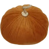 Clayre & Eef Decoratie Pompoen Oranje Kunststof Herfst decoratie
