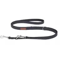Amiplay Cambridge XL Hondenlijn 6-in-1 - 200cm x 2.5cm - Zwart
