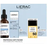 Lierac Protocole Sérum Anti-Taches Niacinamide Pur 30 ml + Sunissime Le Stick Protecteur Visage SPF50+ 10 g Gratis