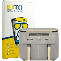 BROTECT - Screenprotector voor Ninja Max 6-in-1 AirFryer DZ400EU - Folie Beschermfolie Beschermglas matte