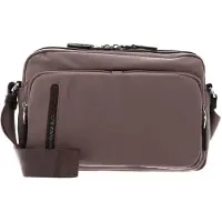Mandarina Duck schoudertas Hunter Reporter Bag Beaver Taupe