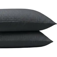 Zelesta Velvetbed Chique Kussensloop Set van 2 - Anthracite 80x80cm