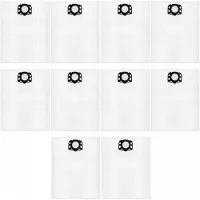 AreoSe - Stofzuigerzakken voor Karcher WD4 WD5 WD6 - 10 stuks