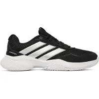 Adidas Sportschoen 'GameCourt 3' zwart / zilver