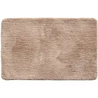 Hamat Arizona Badmat 50x78 cm – Taupe - Zachte Badkamermat van Chenille – Waterabsorberende Douchemat – 100% Polyester – Oeko-Tex Gecertificeerd