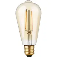 SPL E27 LED Edison Lamp | 2.9W Goud 2200K 220V/240V 922 | 360° Ø64mm Dimbaar