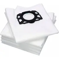 AreoSe - Stofzuigerzakken en filters voor Karcher WD4 WD5 WD6|2.863-006.0 + filtr 2.863-005.0 - 5 zakken + 1 filter