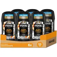 Axe Black Vanilla Premium Deodorant Stick 6 x 50 ml – 72 Uur Frisheid
