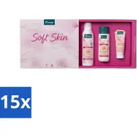 Kneipp 15 x - Soft Skin Collection Luxe Geschenkset - Douche foam - Soft Skin Collection - Douche Foam Soft Skin - Douchegel Soft Skin - Body Milk Soft Skin - Droge Huid Verzorging