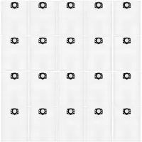 AreoSe - Stofzuigerzakken voor Karcher WD4 WD5 WD6 - 20 stuks