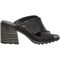Sorel Nadia Mule Zwart natuurlijk leer