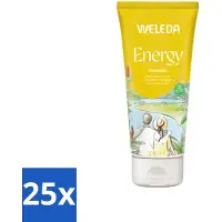Weleda 25 x - Douchegel Aroma Shower Energy - 200 ml - Aroma Shower Energy - Energieboost - Gember - Citronella - Cederhout
