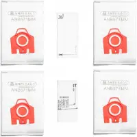 AreoSe - Stofzuigerzakken voor Miele Complete C3 C2 Classic C1 - 4 stuks