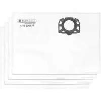 AreoSe - Stofzuigerzakken voor KARCHER WD3 KFI 357 V17 V15 V19 SE4001 WD2 PLUS V12 - 4 stuks