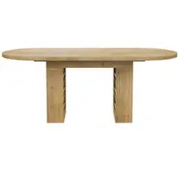 STILVORA Eettafel - Uitschuifbaar Met Opbergruimte - Voor 6 Tot 8 Personen In Eetkamer - MDF - 200x90x76 Cm - Eikenkleur