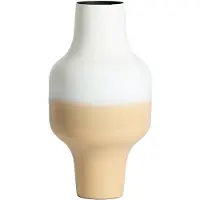 Light & Living Light&living Vaas deco Ø27,5x50 cm SINDO crème+beige
