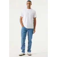Garcia Russo heren Jeans, 34/34, Blauw, Tapered fit