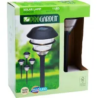 Progarden Tuin zonnepaneel lamp set van 4 41 cm KO-DT4100200