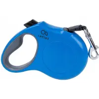 Amiplay Infini Freedom L Automatische Hondenriem Blauw tot 25kg