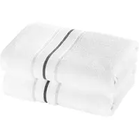 MOODIT Handdoek Wit Empress - set (2 st.) - 50 x 100 cm - Katoen