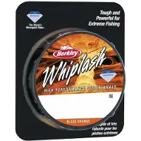 Berkley Whiplash Orange - Gevlochten Lijn - Dyneema Vislijn - Visdraad - 0.28mm 44.90kg 220m