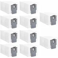 AreoSe - Stofzuigerzakken voor Roborock Q Revo Roborock P10 - 10 stuks