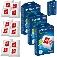 AreoSe - Stofzuigerzakken voor SAMSUNG, AMICA Fen Viento, ZELMER Adaś Olek Franek BEKO - 12 stuks