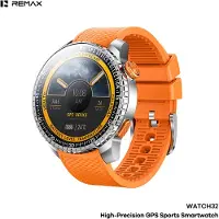 Remax WATCH32 - Smartwatch - GPS - Sport - Nauwkeurige positiebepaling - Oranje