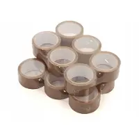 Smart 12x Pakkingstape Acryl Bruin 48mm x 55m - Sterke Kleefkracht