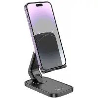 Hoco HD8 Bureau Telefoonhouder Zwart - Handsfree Kijken & Werken