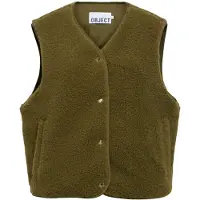 Vila Dames Blazers Objella Waistcoat Noos - Olijf - Maat 42