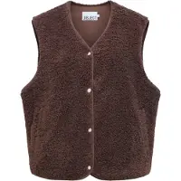 Vila Dames Blazers Objella Waistcoat Noos - Bruin - Maat 36