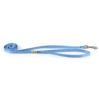 Goo-eez Printed Leash - Dots - Riem - 152 cm Blauw