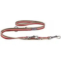 Amiplay Verstelbare Hondensnoer 6-in-1 Populair Rood-Olijf XL